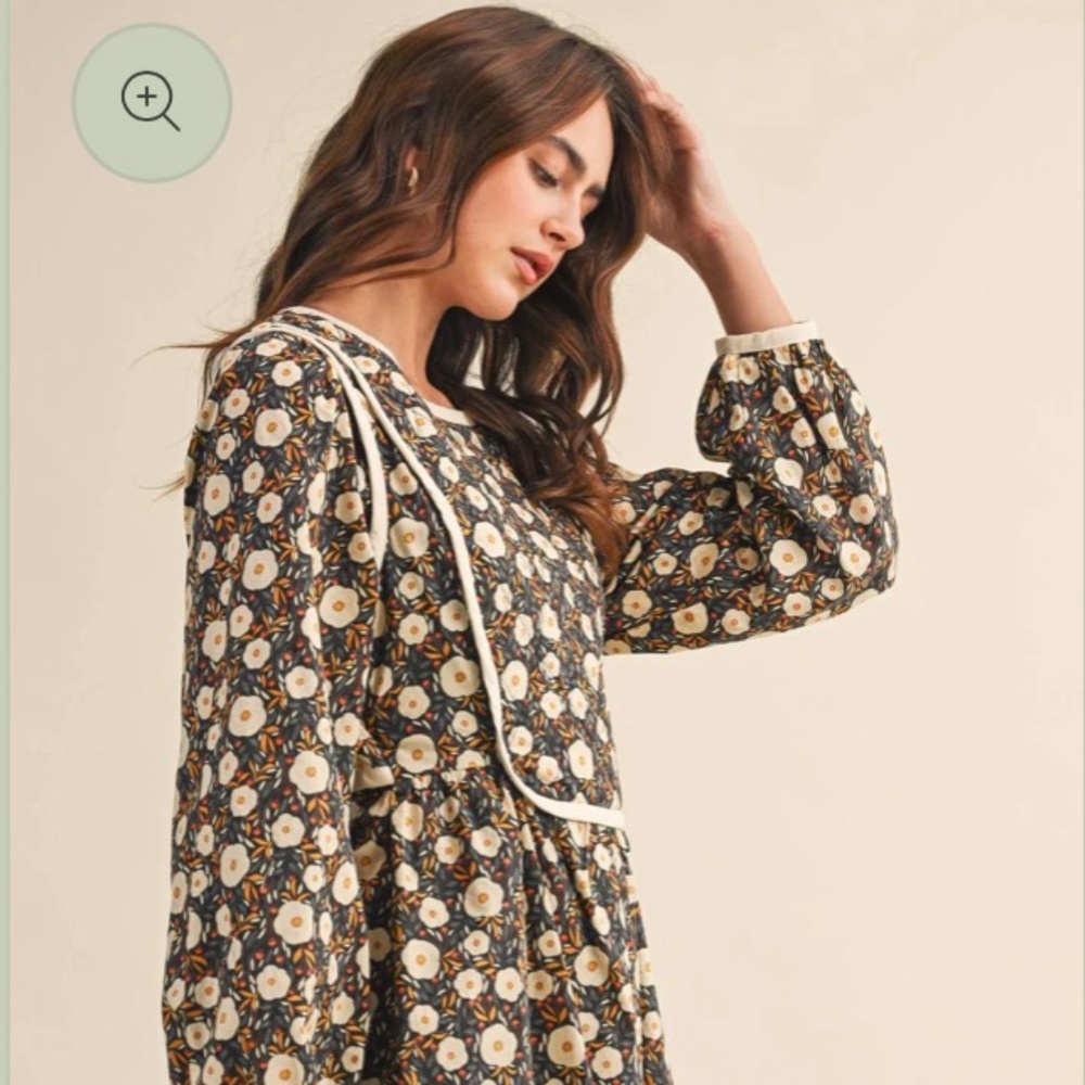 Cottagecore Mini Dress